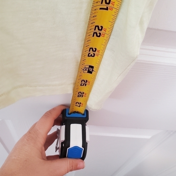 MADEWELL Organic and Conventional Cotton Neon Green/Yellow Tank - Picture 9 of 10